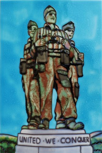 Commando Monument 8x12
