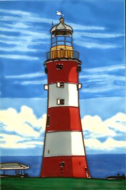Smeatons Tower, Plymouth Hoe 8x12