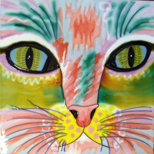 Abstract Cat 8x8